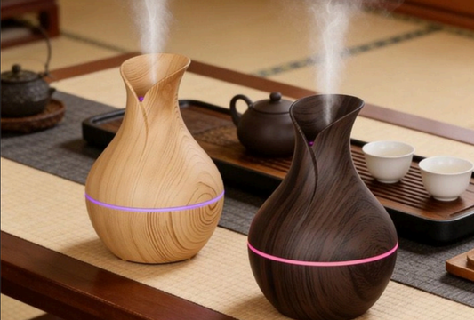 Humidificador Ultrasónico 300ml – Aromaterapia y Ambiente
